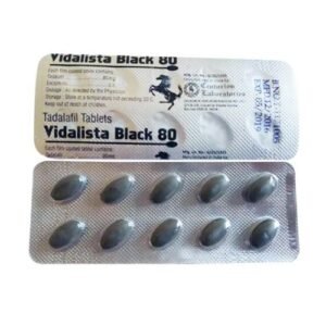 Buy Vidalista Black 80 Mg Tablet